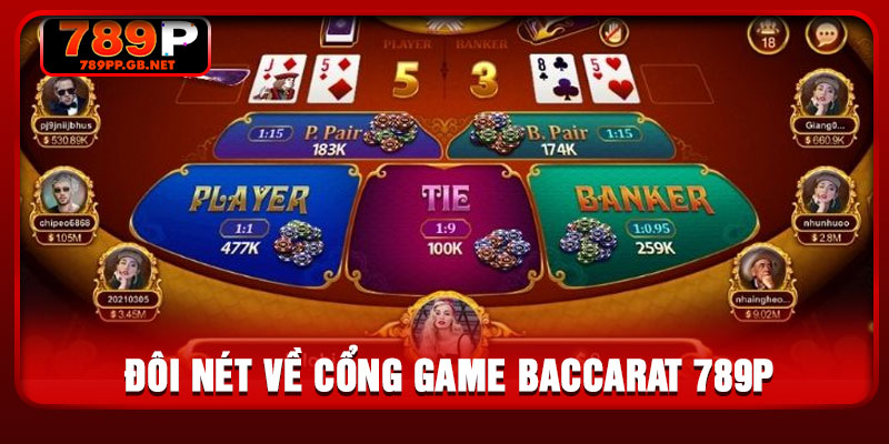Đôi nét về cổng game Baccarat 789P